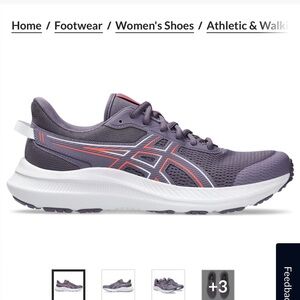 Asics Women's Jolt 5 Running Shoes Purple White Pink size 9